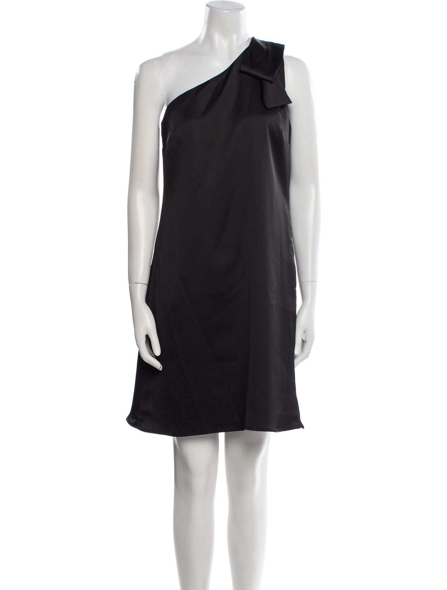 Nicole Miller One-Shoulder Mini Dress