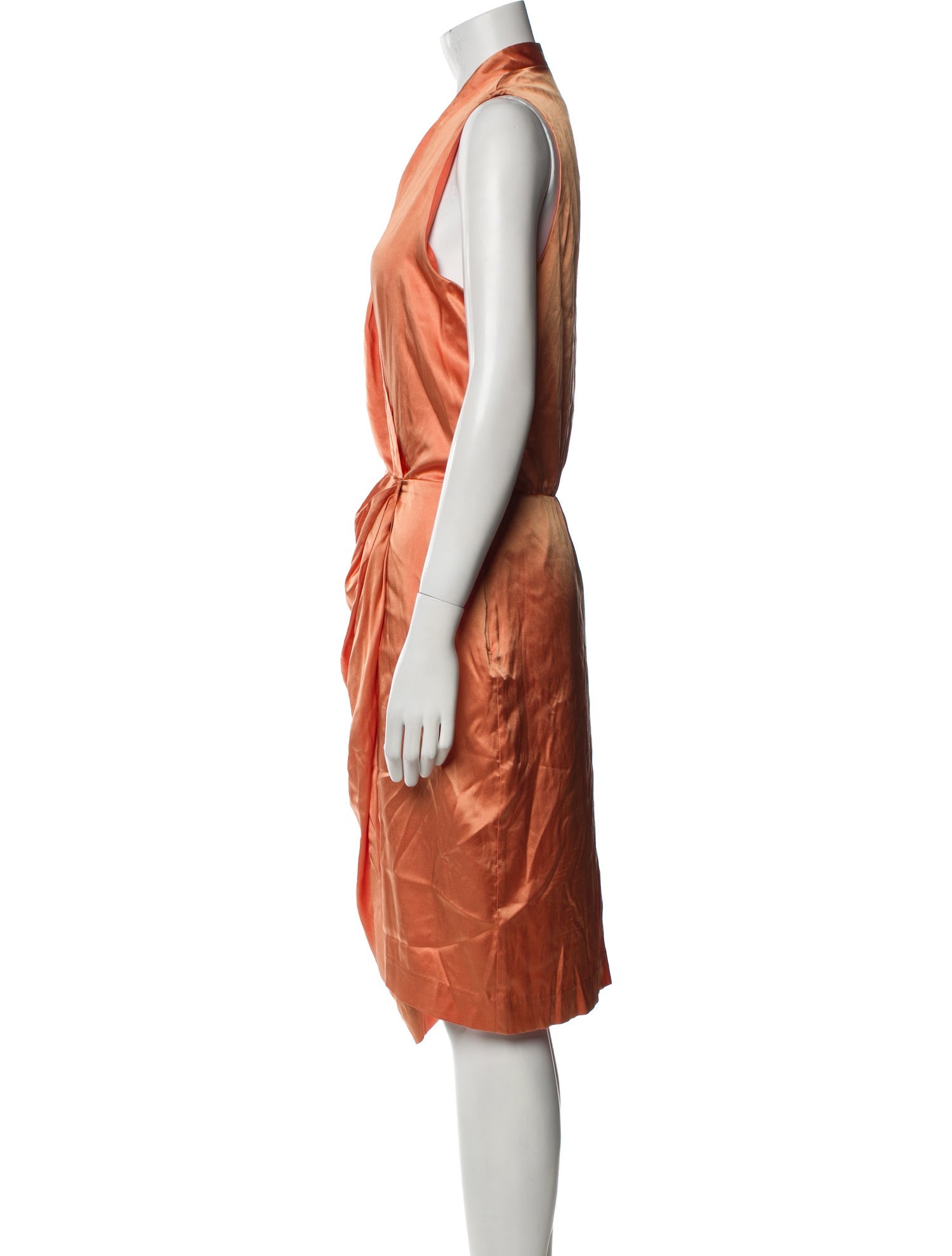 Nicole Miller Silk Midi Length Dress