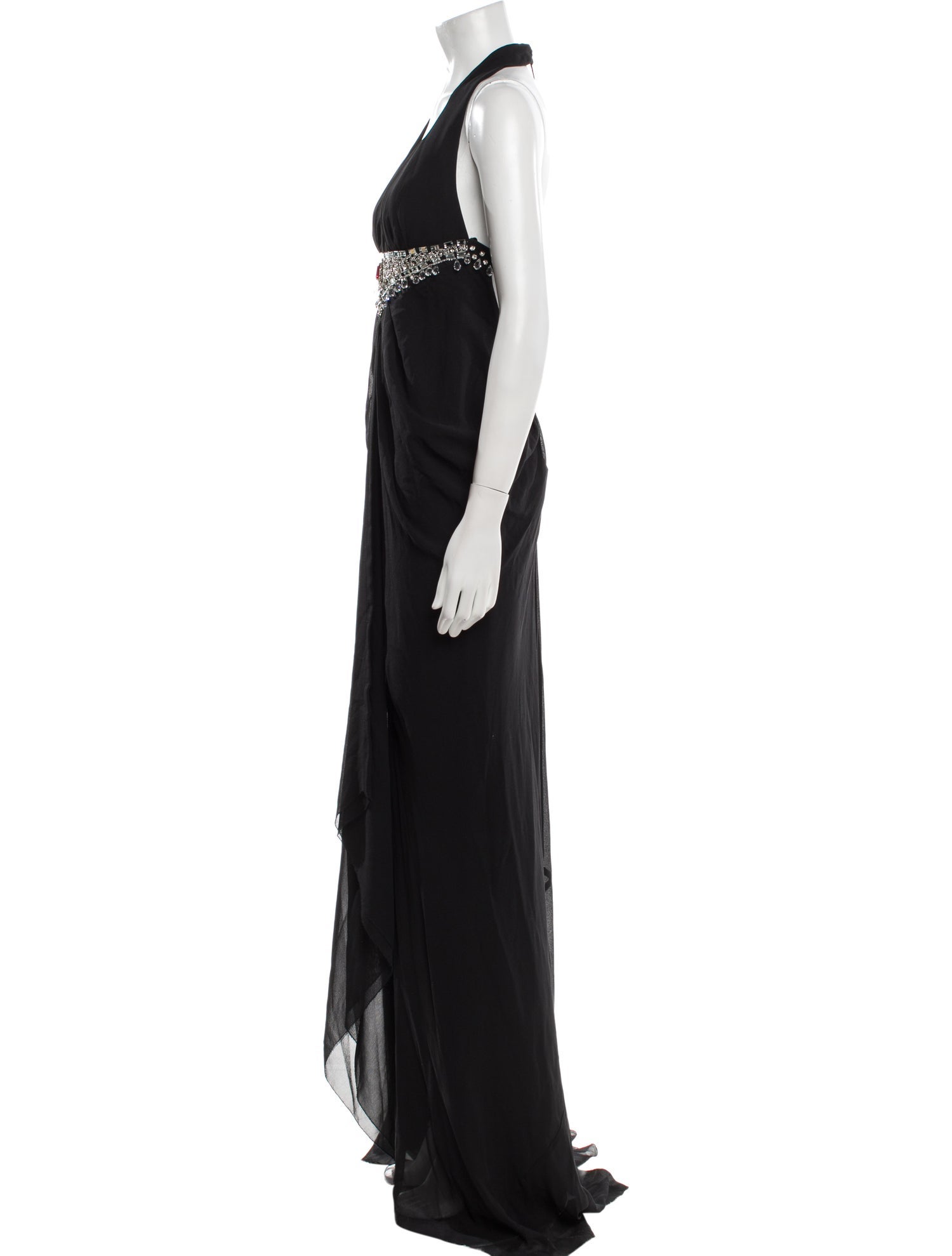 Nicole Miller Silk Long Dress
