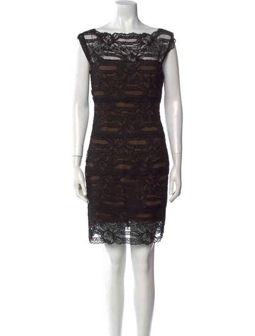 Nicole Miller Lace Pattern Mini Dress