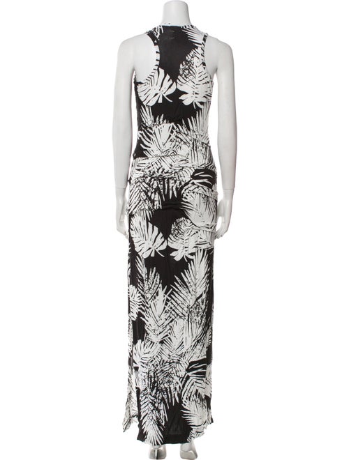 Nicole Miller Printed Long Dress