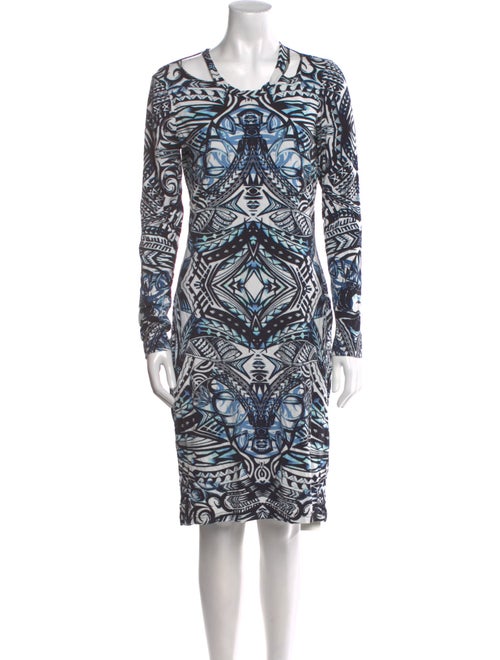 Nicole Miller Printed Mini Dress