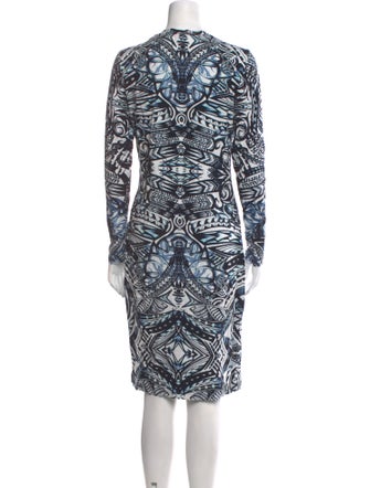 Nicole Miller Printed Mini Dress