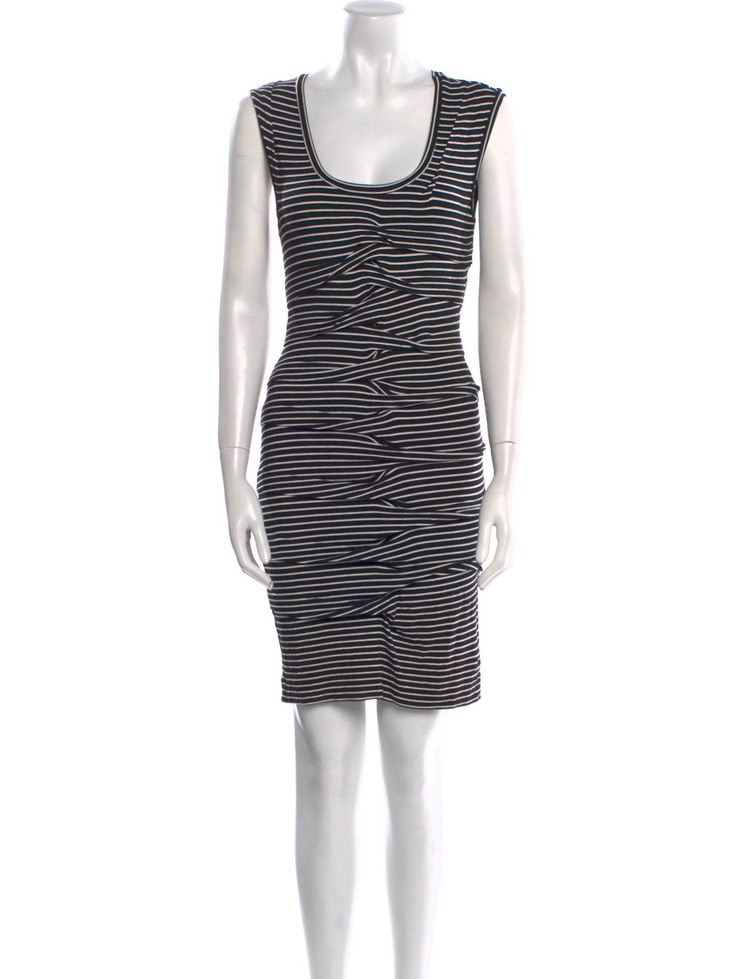Nicole Miller Striped Mini Dress