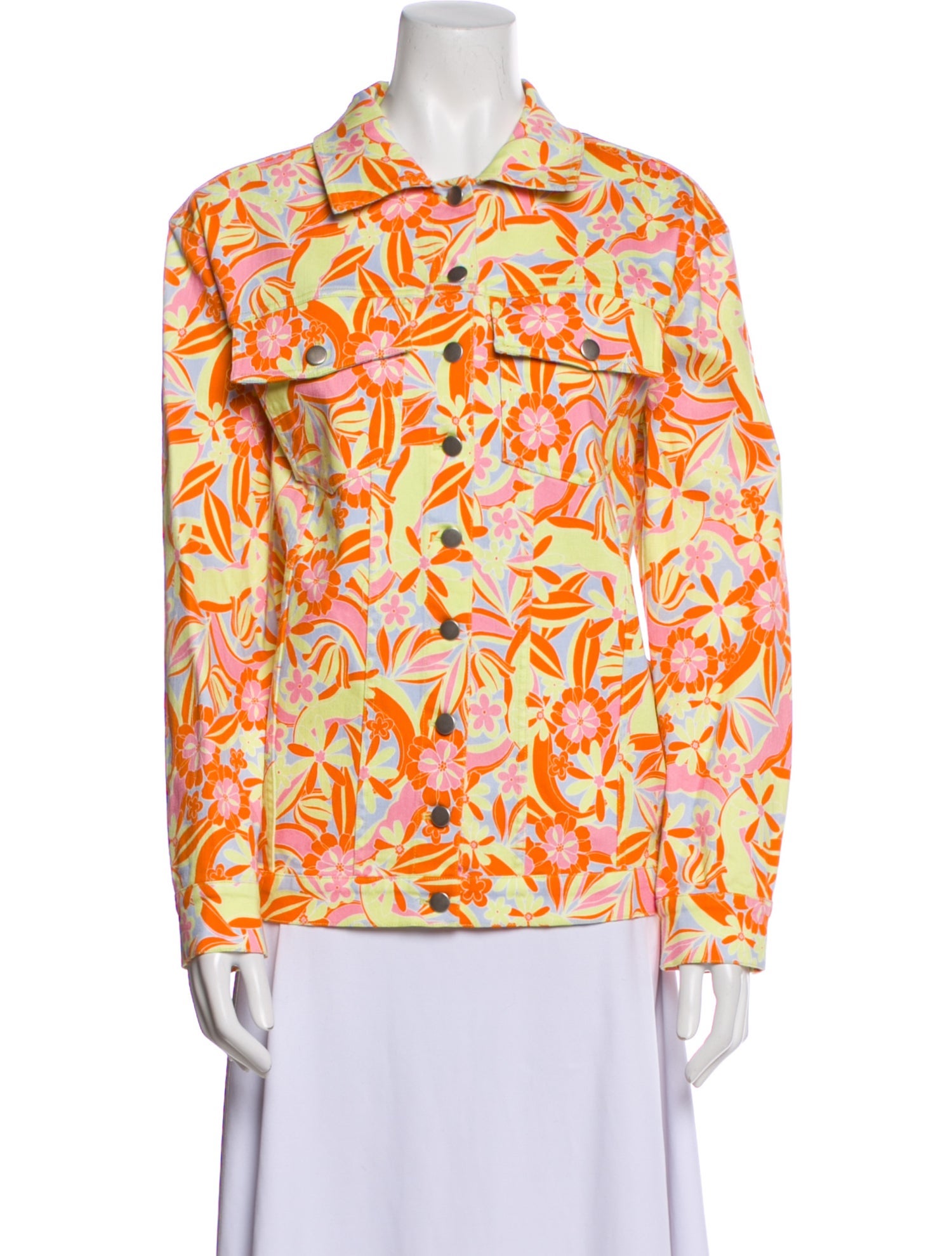 Nicole Miller Floral Print Jacket