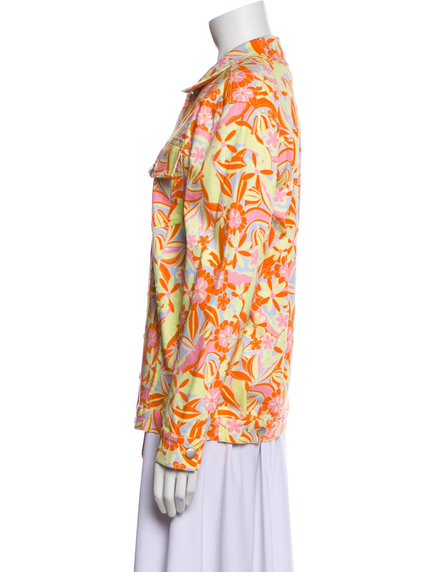 Nicole Miller Floral Print Jacket