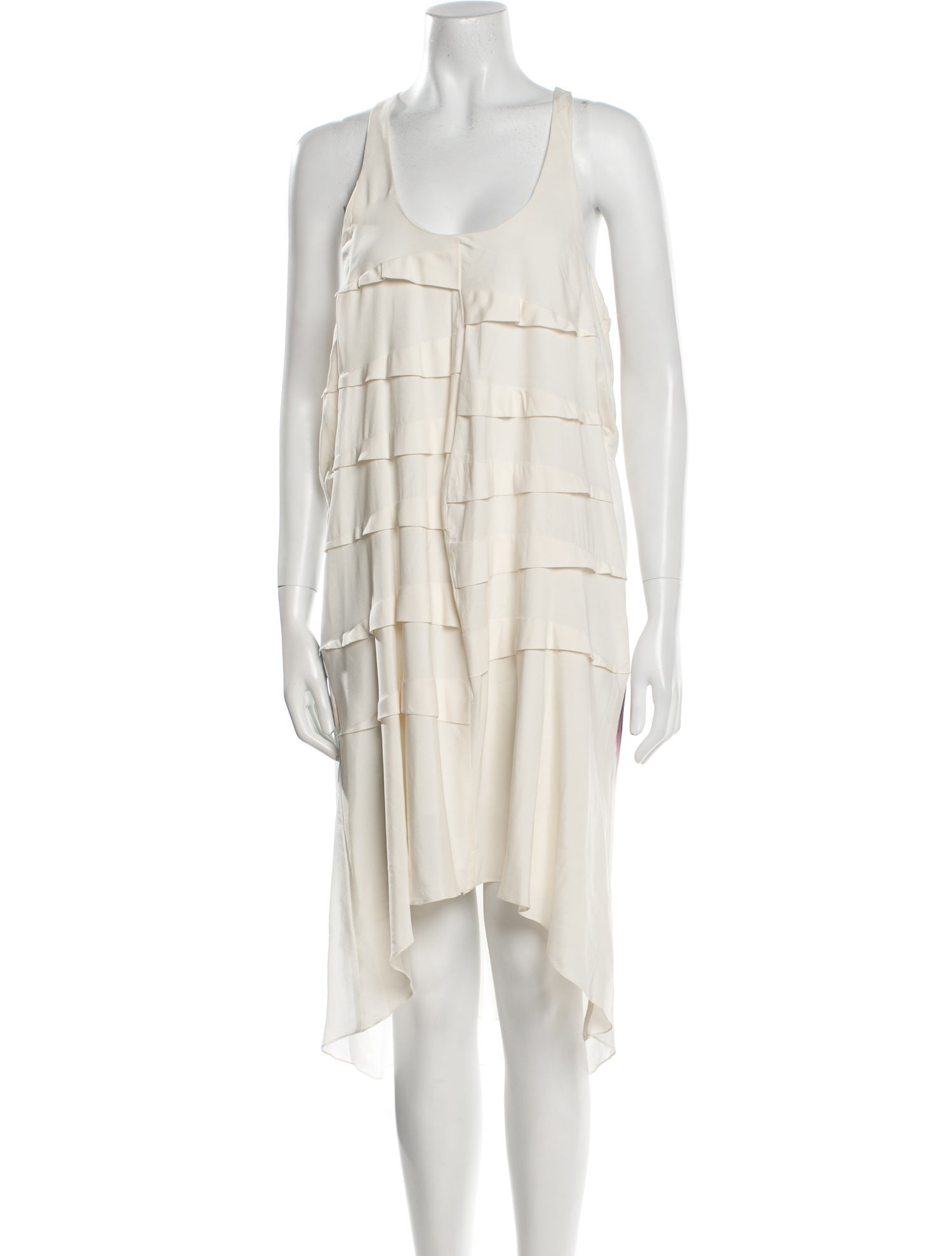 Nicole Miller Silk Midi Length Dress