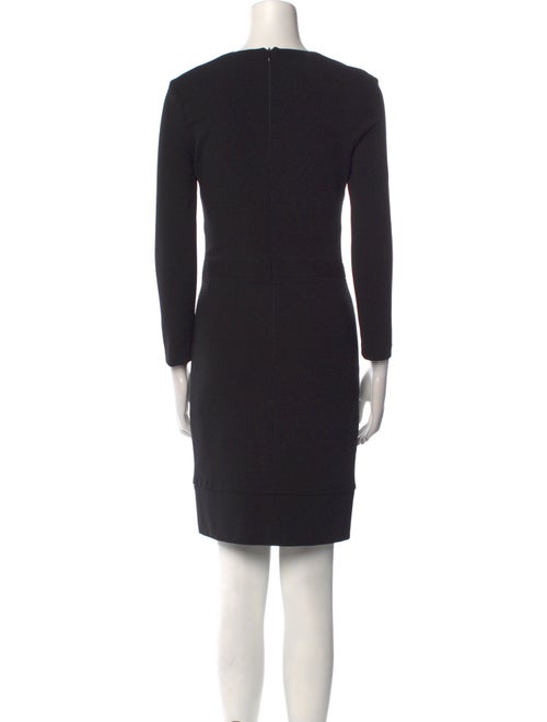 Nicole Miller V-Neck Mini Dress