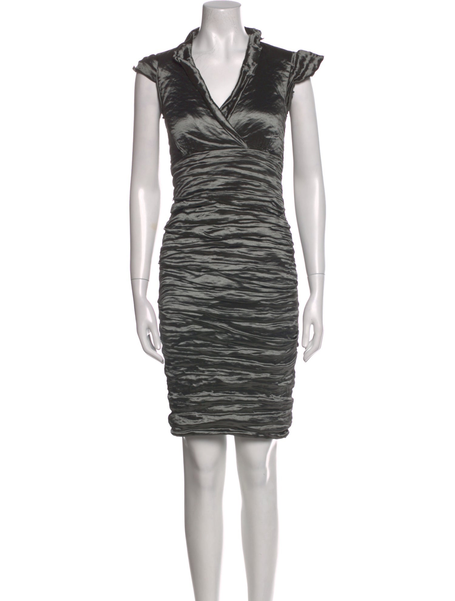 Nicole Miller Striped Mini Dress