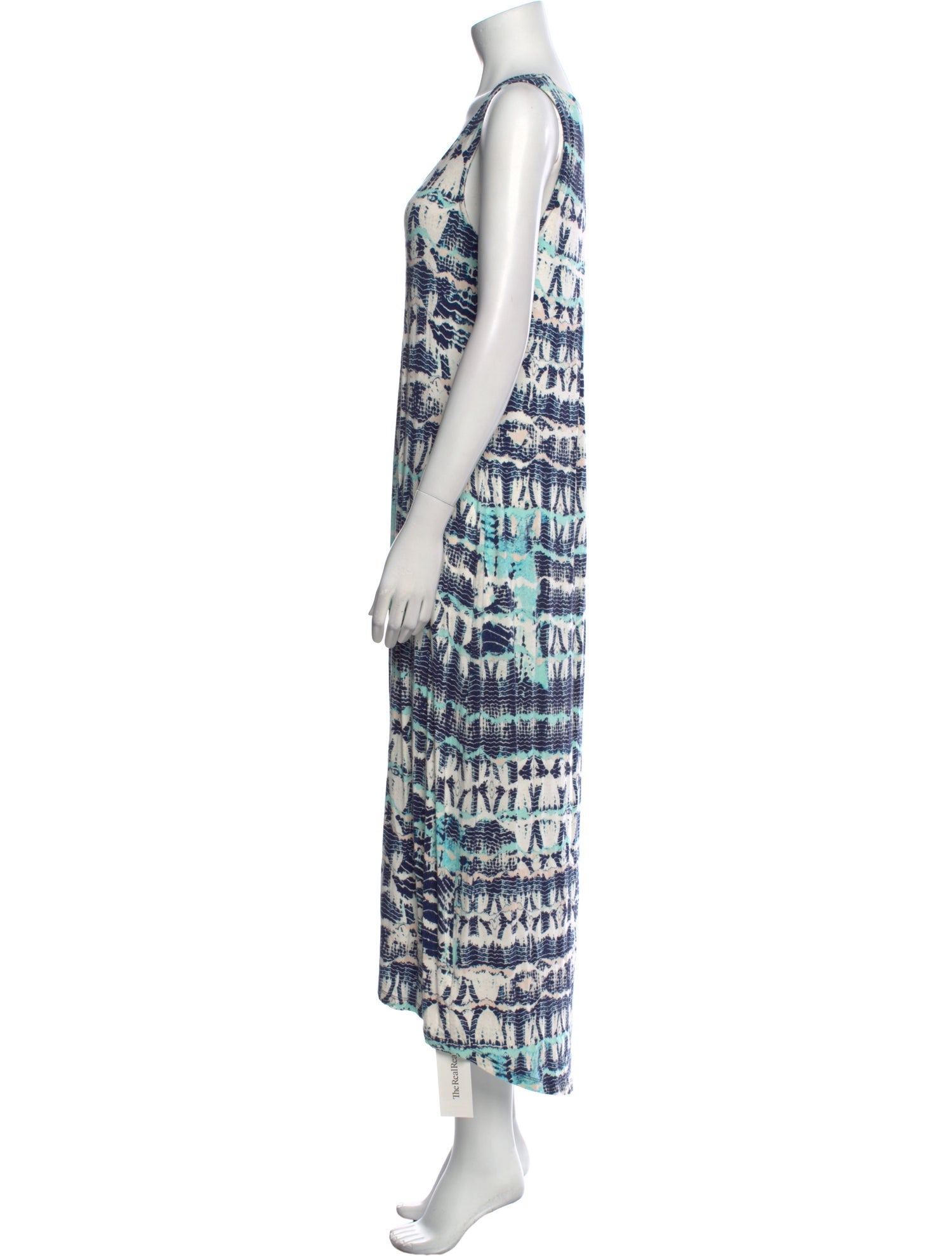 Nicole Miller Printed Long Dress