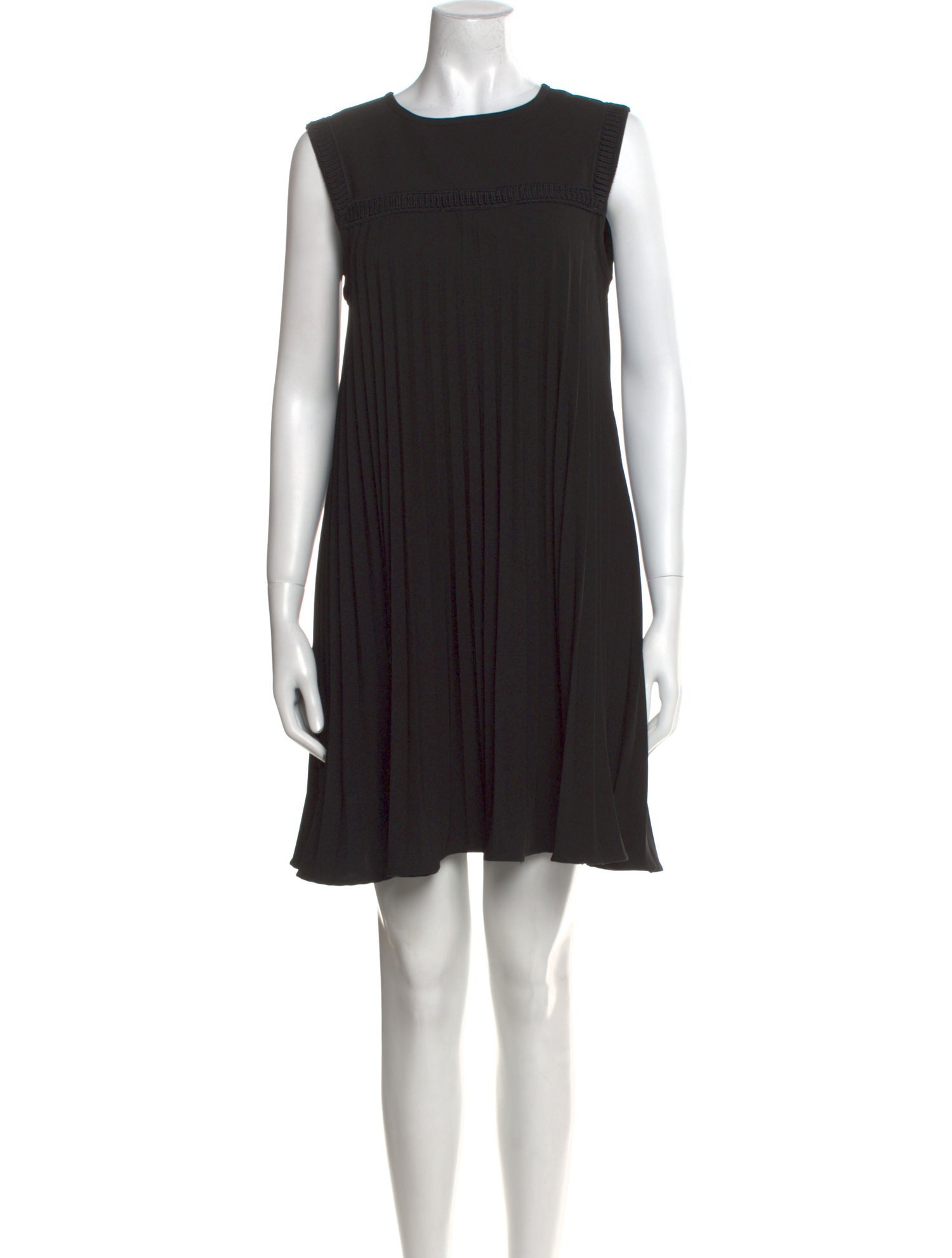 Nicole Miller Crew Neck Mini Dress