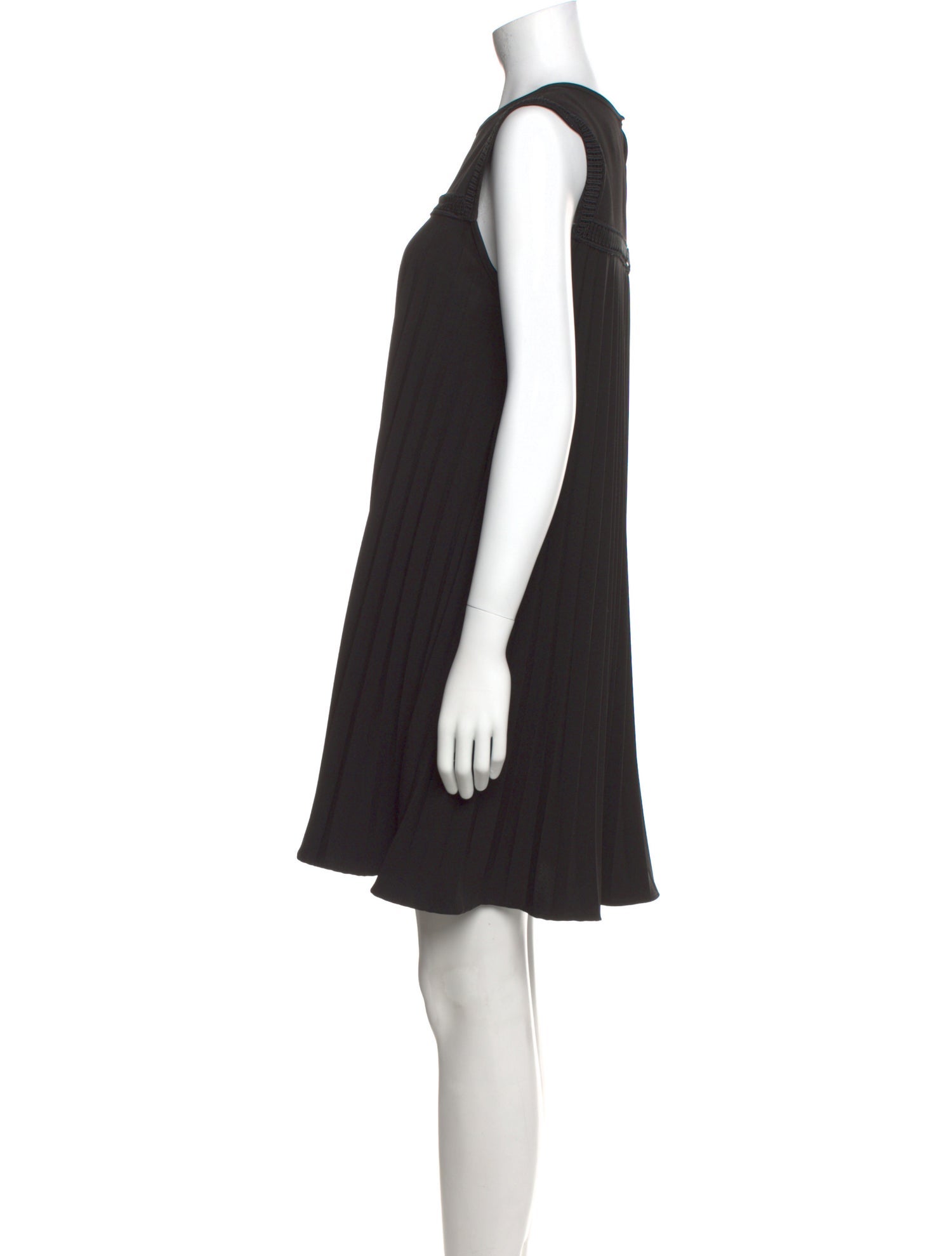 Nicole Miller Crew Neck Mini Dress