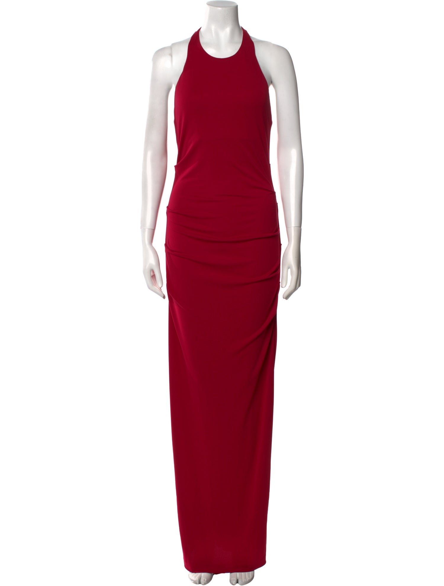 Nicole Miller Crew Neck Long Dress