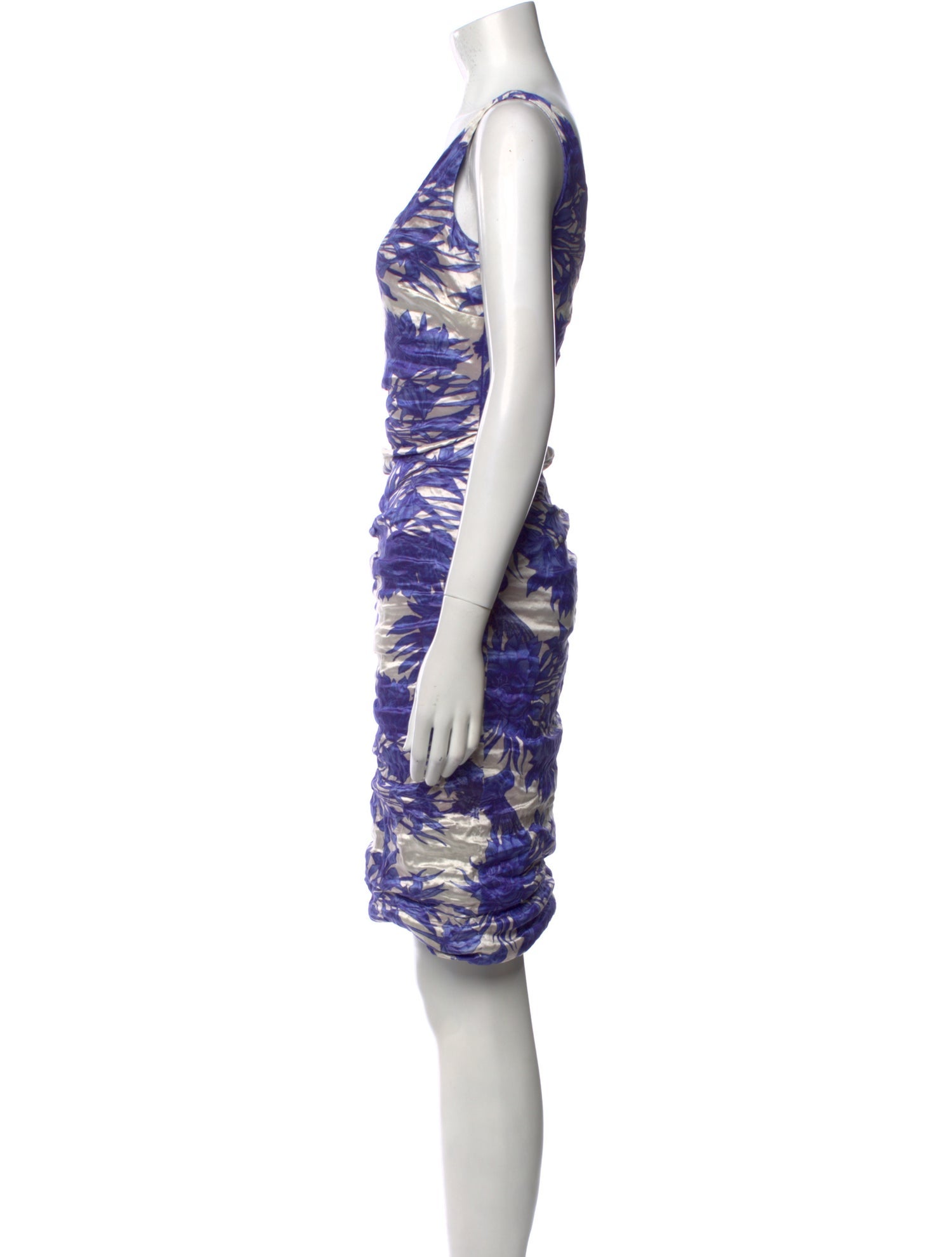 Nicole Miller Printed Mini Dress