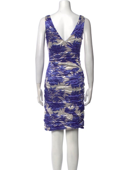 Nicole Miller Printed Mini Dress