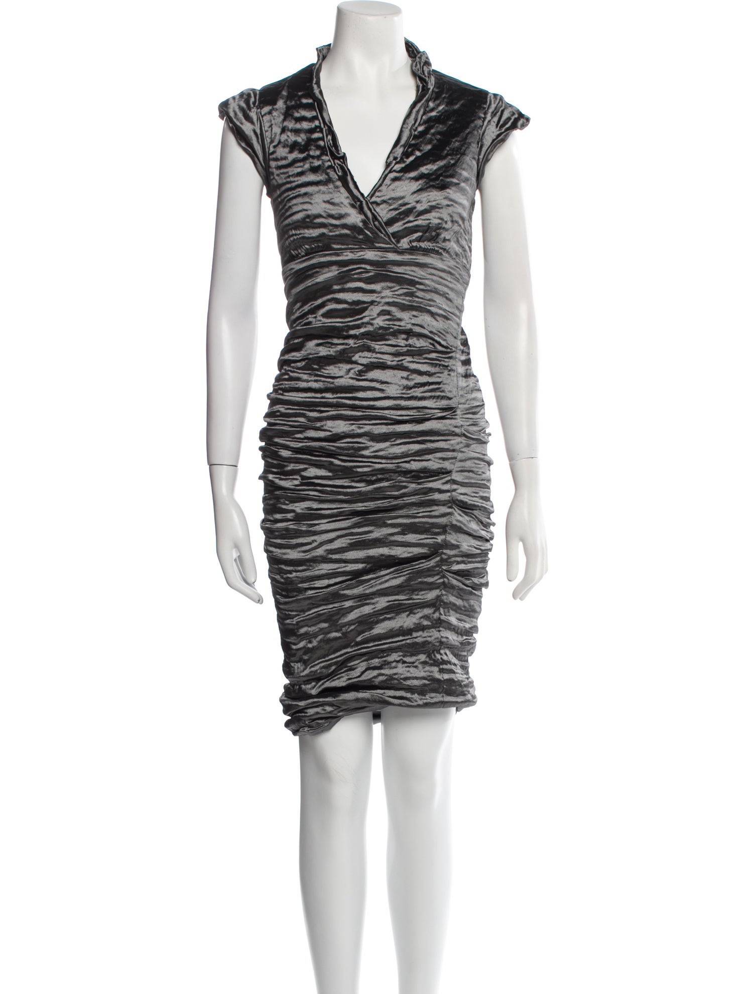 Nicole Miller Striped Mini Dress