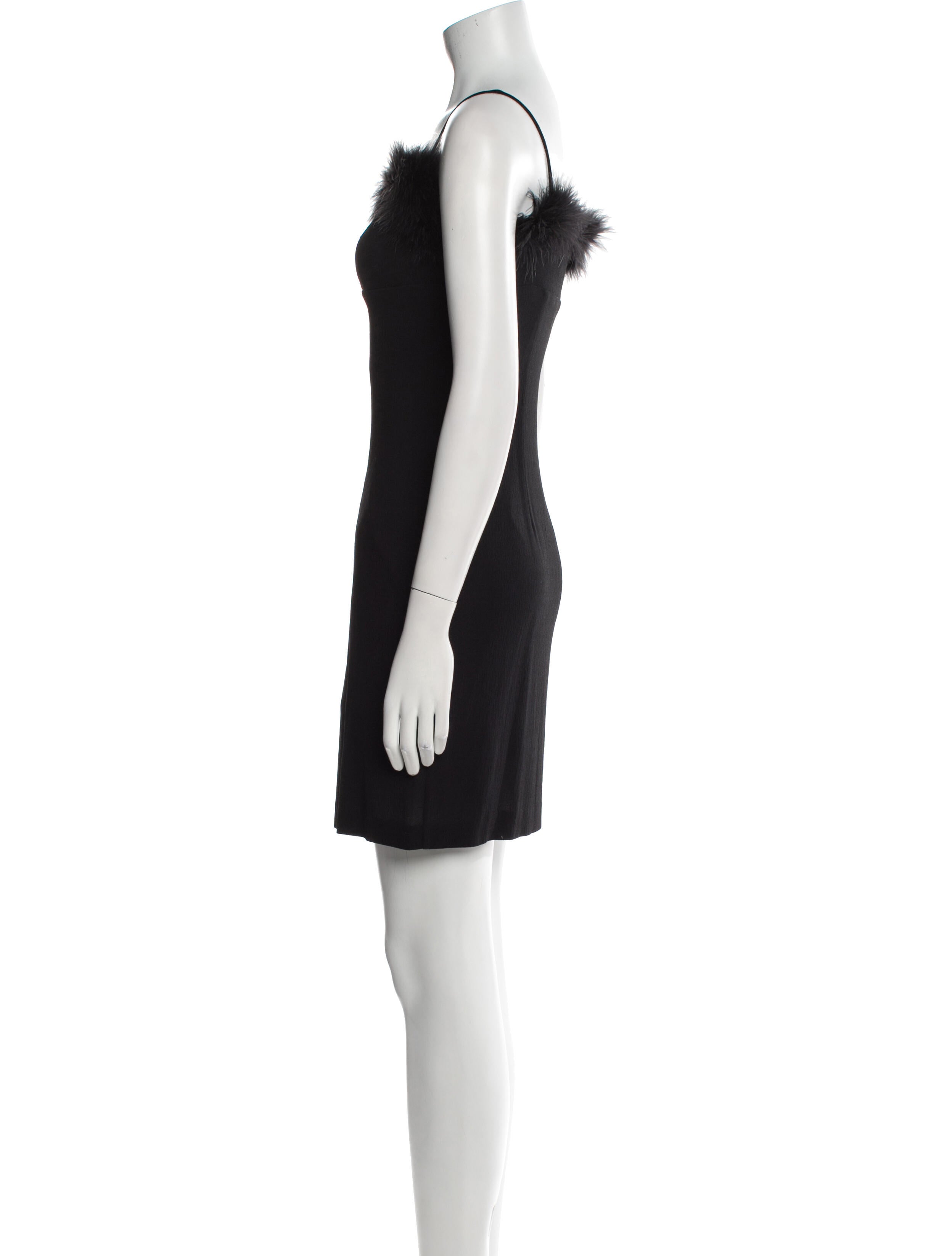 Nicole Miller One-Shoulder Mini Dress