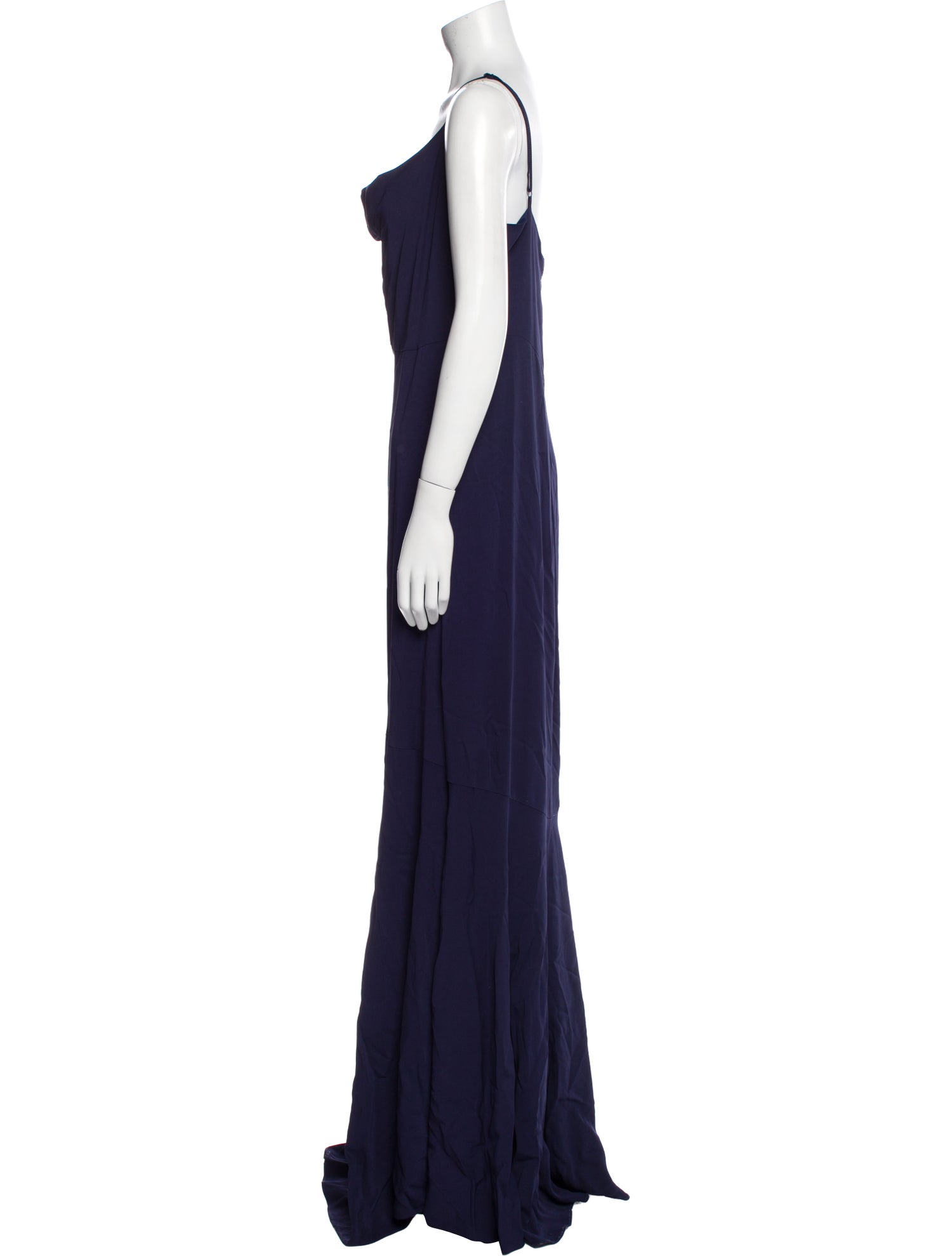 Nicole Miller Cowl Neck Long Dress