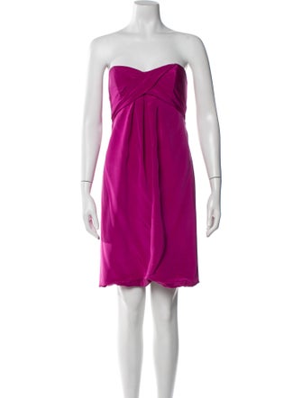 Nicole Miller Strapless Mini Dress