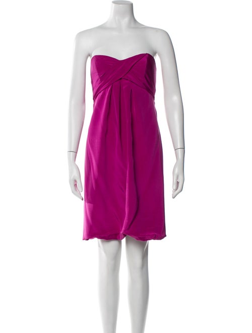 Nicole Miller Strapless Mini Dress