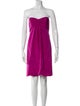 Nicole Miller Strapless Mini Dress