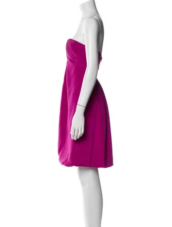 Nicole Miller Strapless Mini Dress