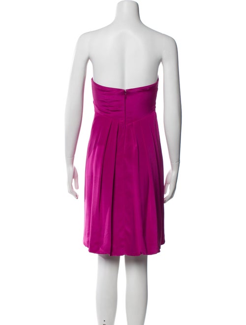 Nicole Miller Strapless Mini Dress