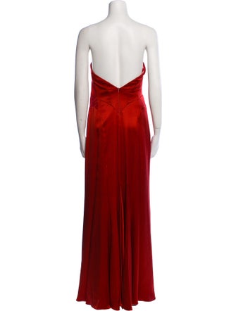 Nicole Miller Silk Long Dress