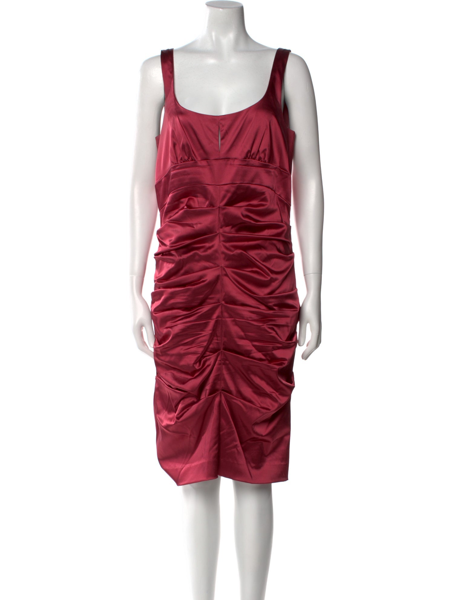 Nicole Miller Scoop Neck Knee-Length Dress