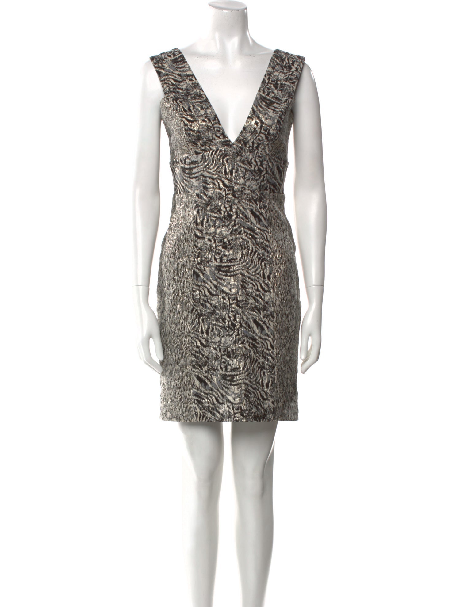 Nicole Miller Animal Print Mini Dress