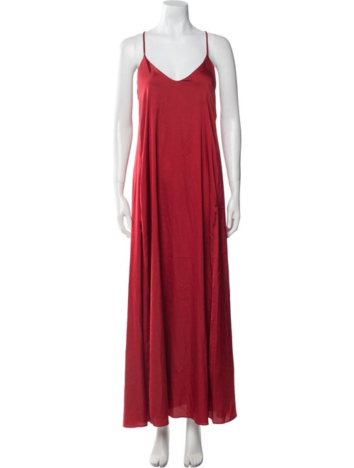 Nicole Miller V-Neck Midi Length Dress
