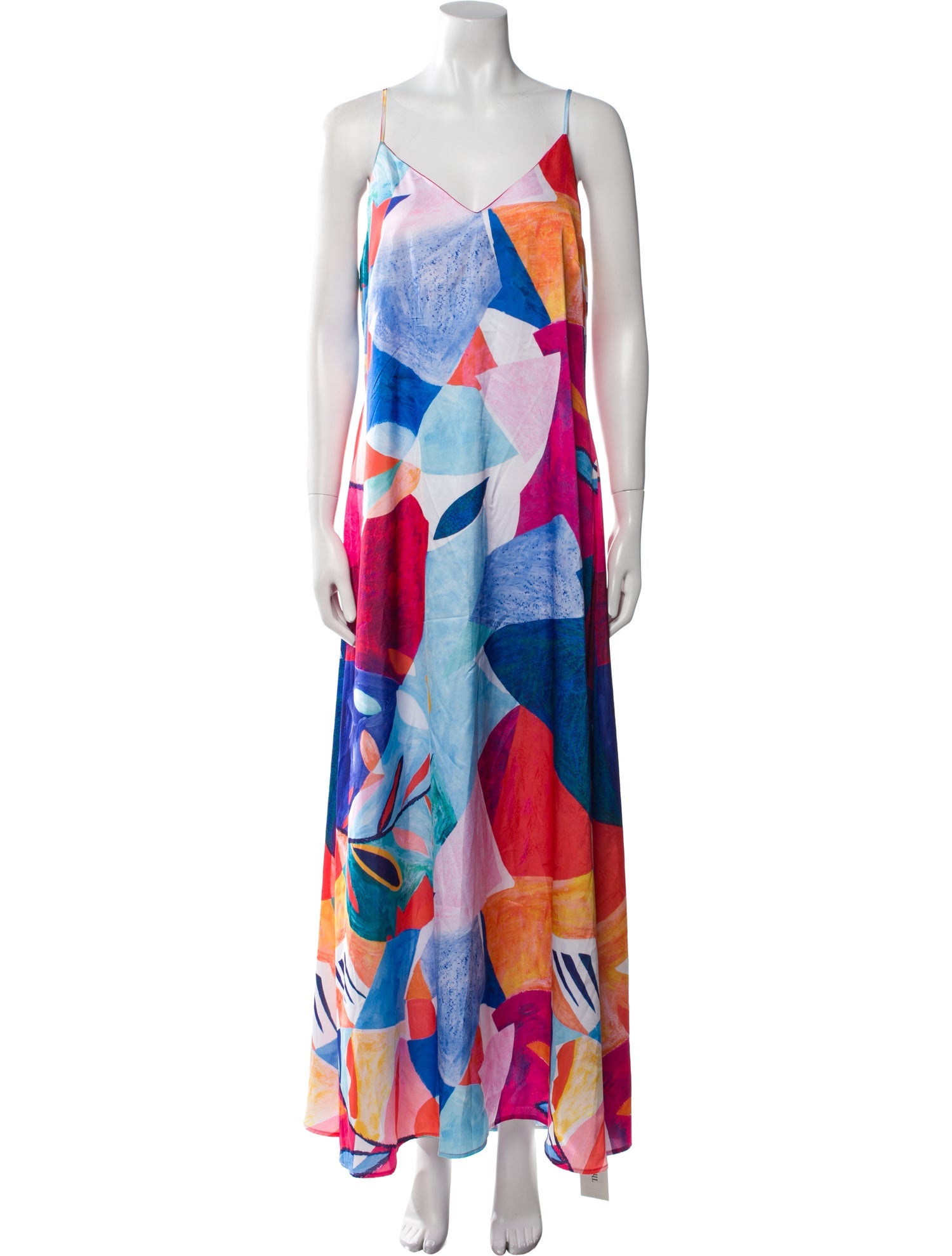 Nicole Miller Printed Long Dress