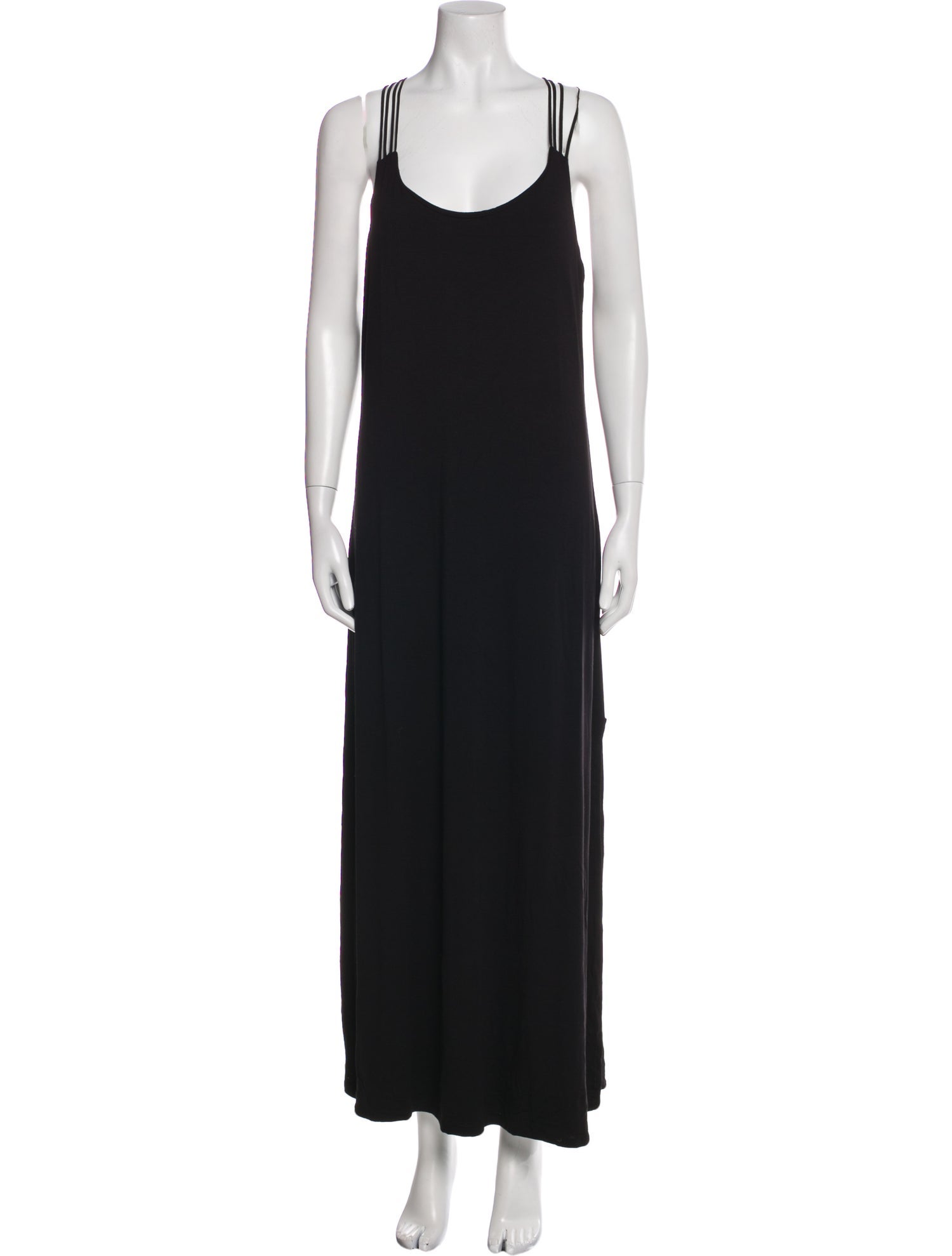 Nicole Miller Scoop Neck Midi Length Dress