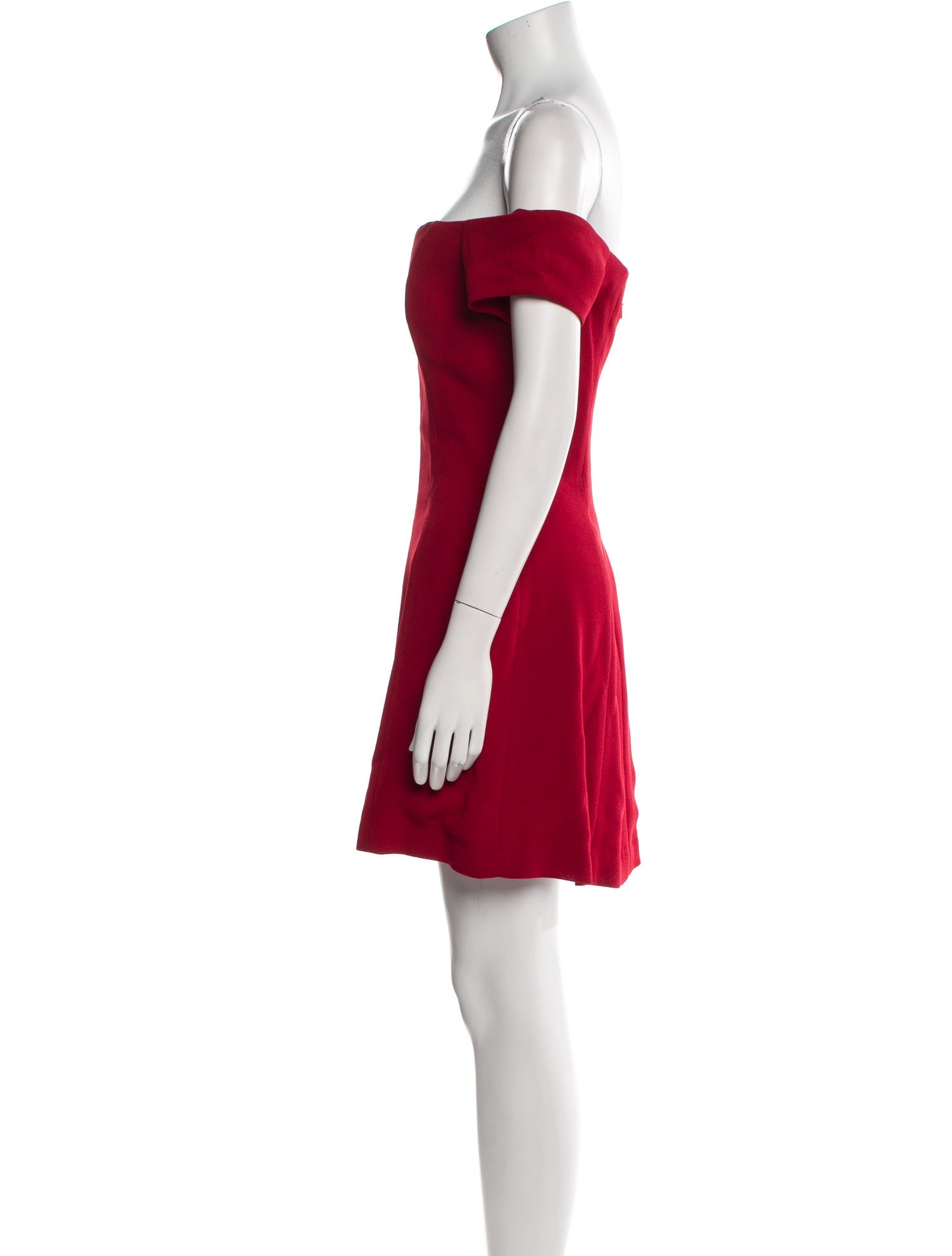 Nicole Miller Off-The-Shoulder Mini Dress