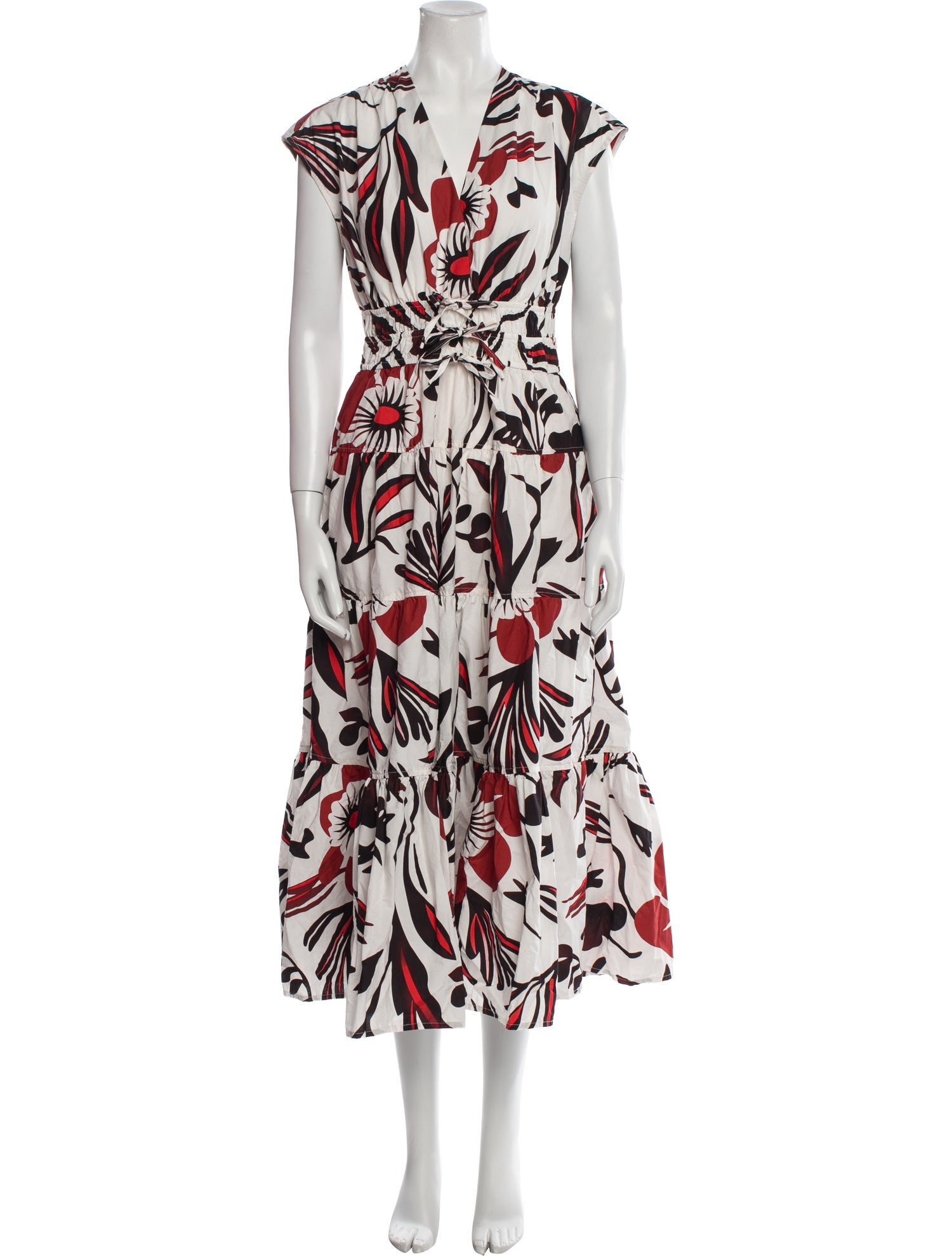 Nicole Miller Printed Long Dress