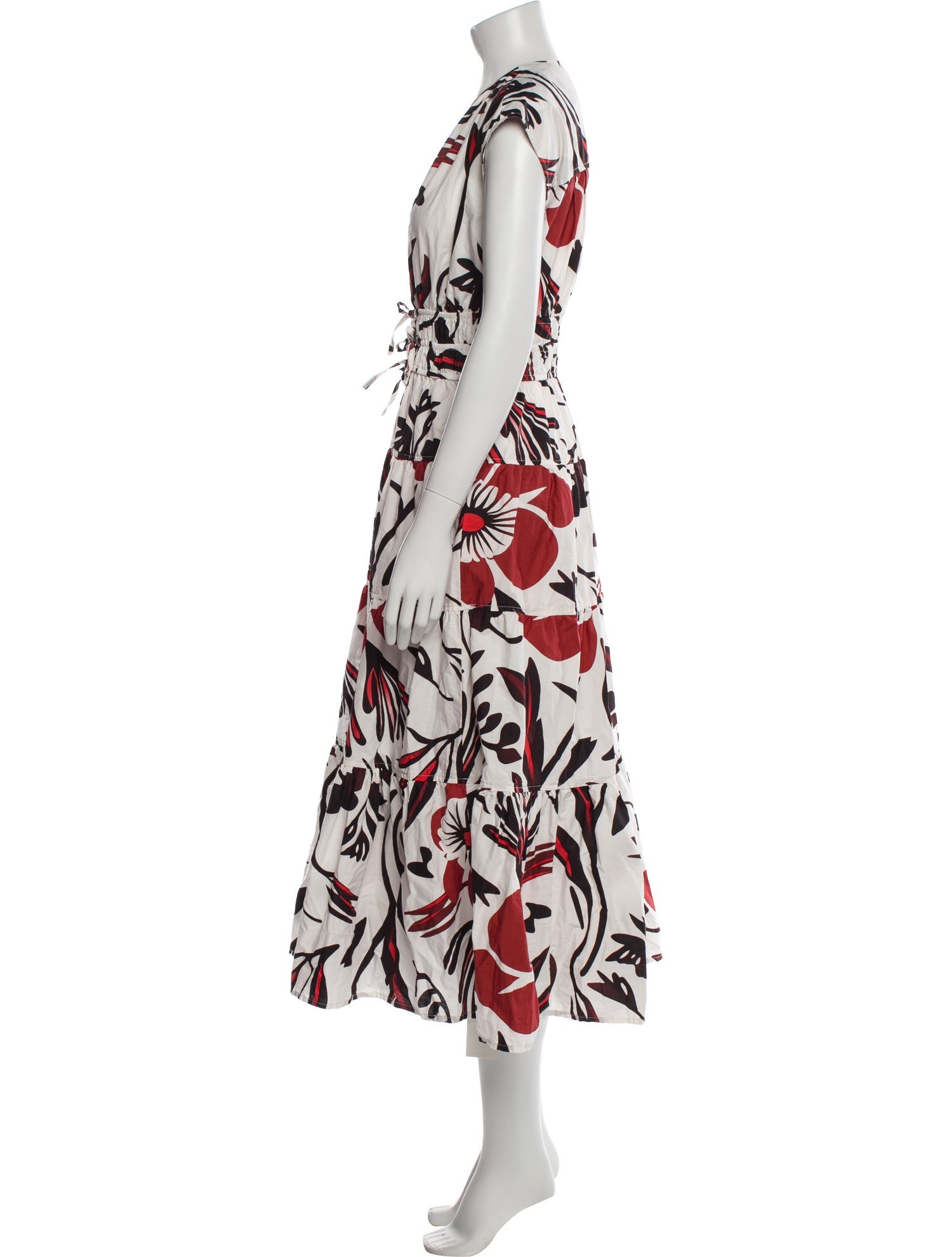 Nicole Miller Printed Long Dress