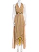 Nicole Miller Silk Long Dress