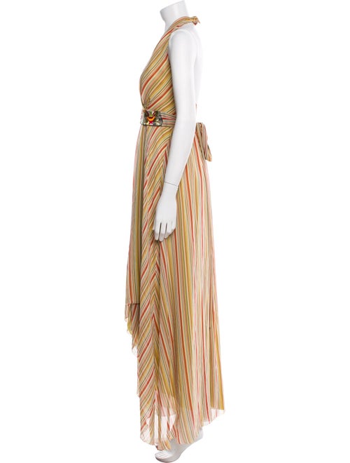Nicole Miller Silk Long Dress