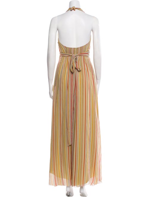 Nicole Miller Silk Long Dress