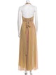 Nicole Miller Silk Long Dress