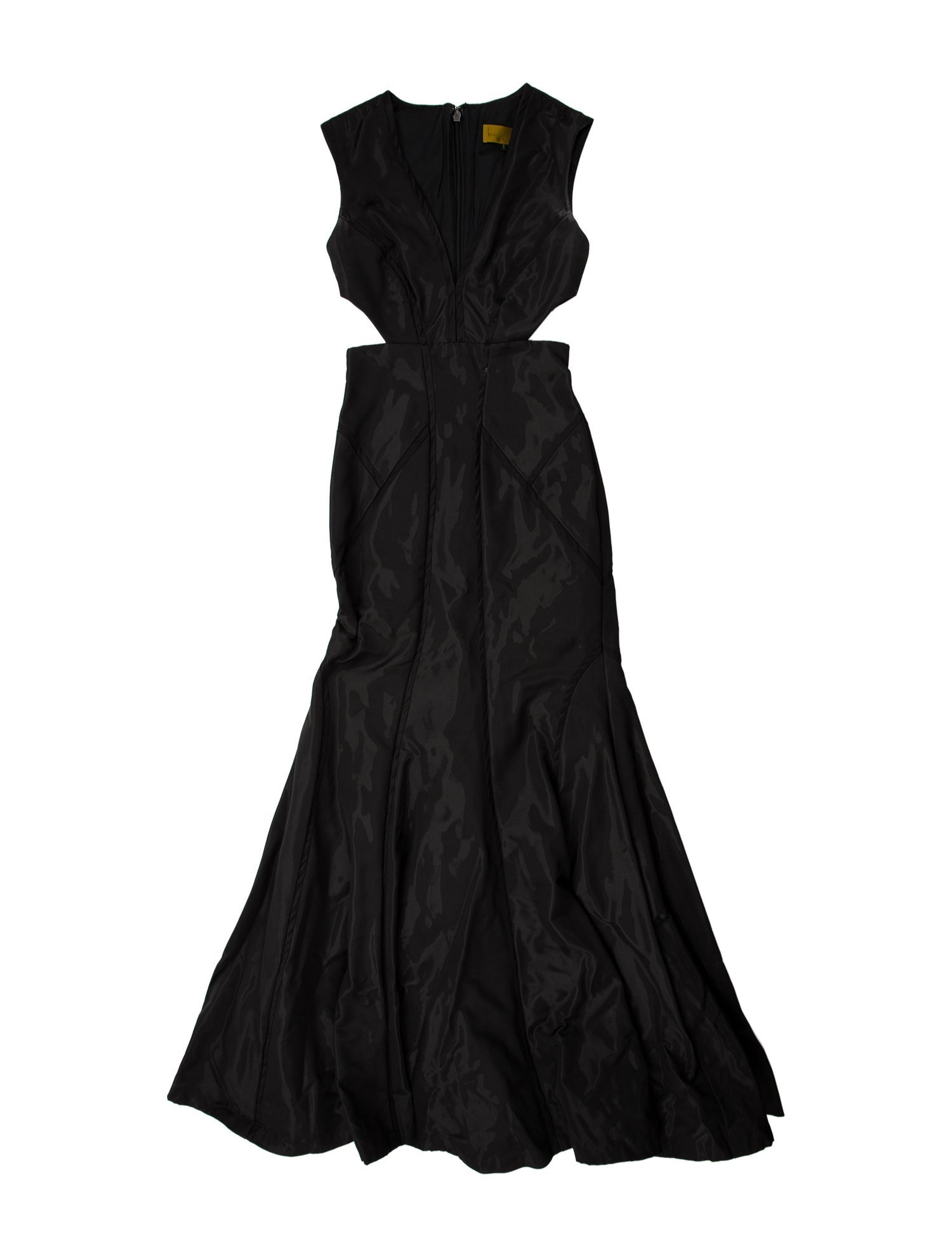 Nicole Miller Mock Neck Long Dress