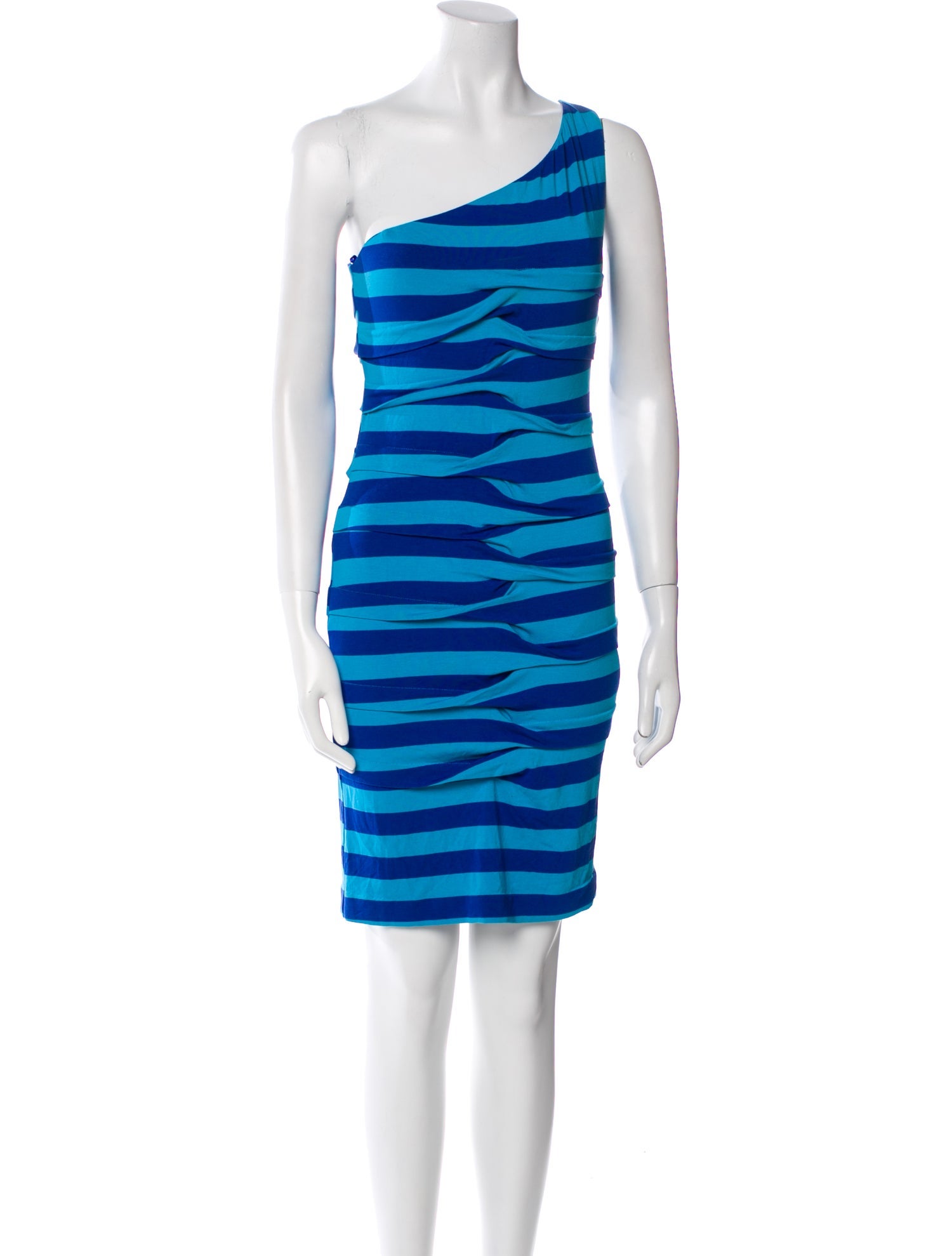 Nicole Miller Striped Mini Dress