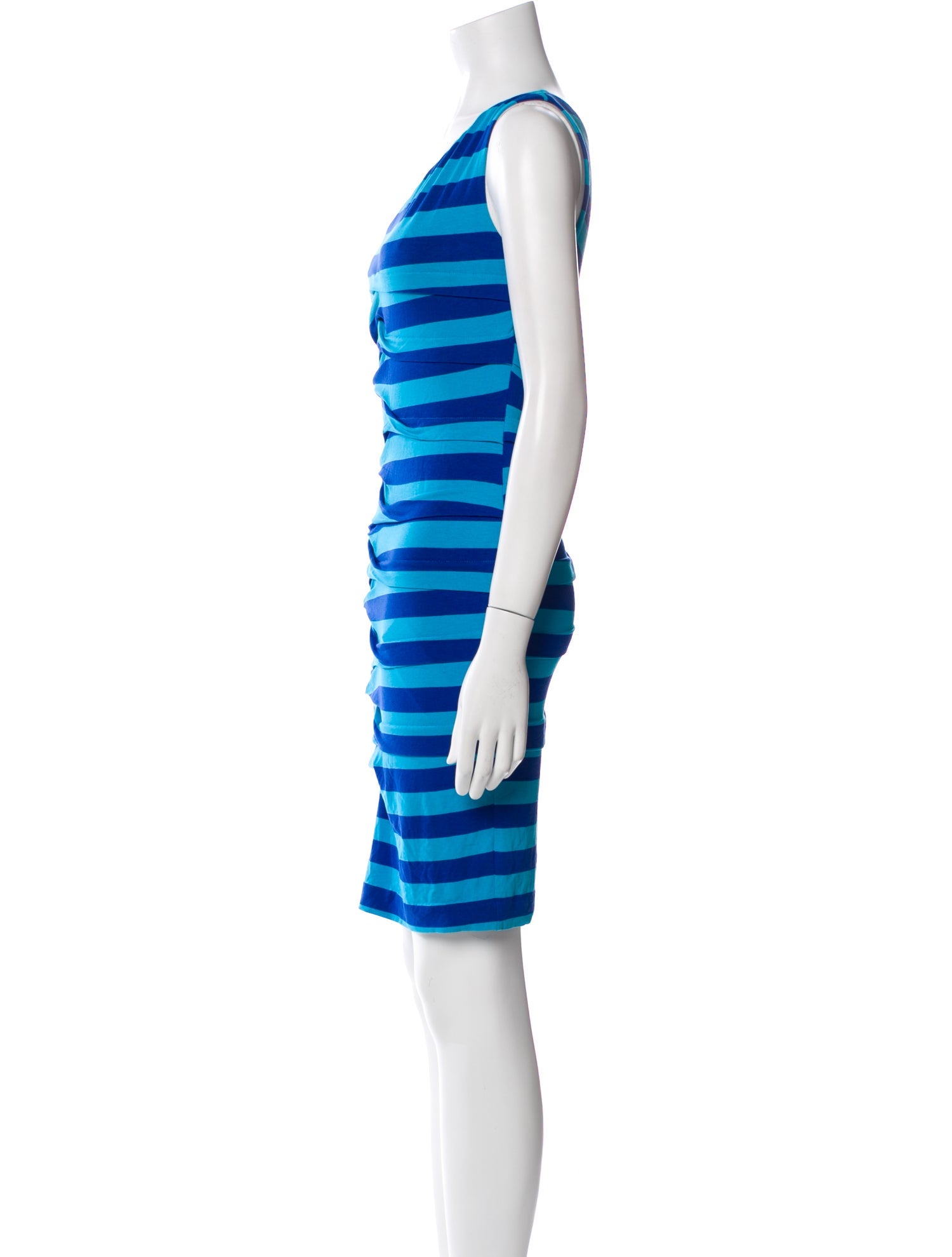Nicole Miller Striped Mini Dress