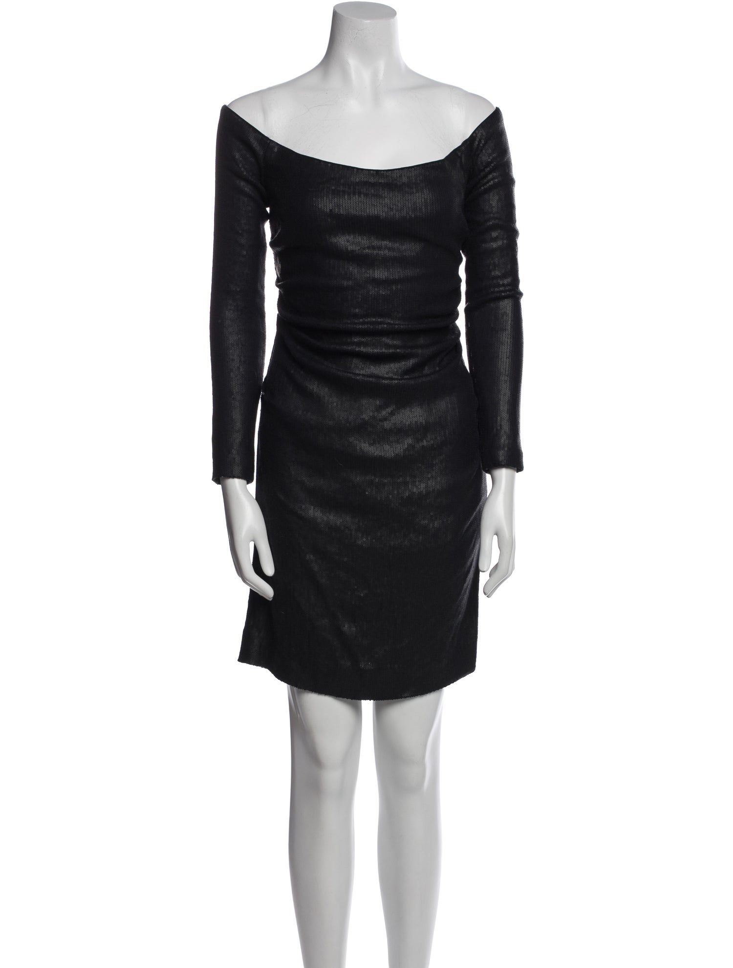 Nicole Miller Off-The-Shoulder Mini Dress