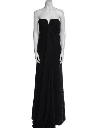 Nicole Miller Silk Long Dress