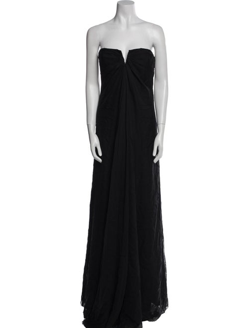 Nicole Miller Silk Long Dress