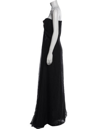 Nicole Miller Silk Long Dress