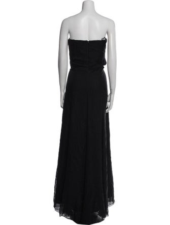 Nicole Miller Silk Long Dress