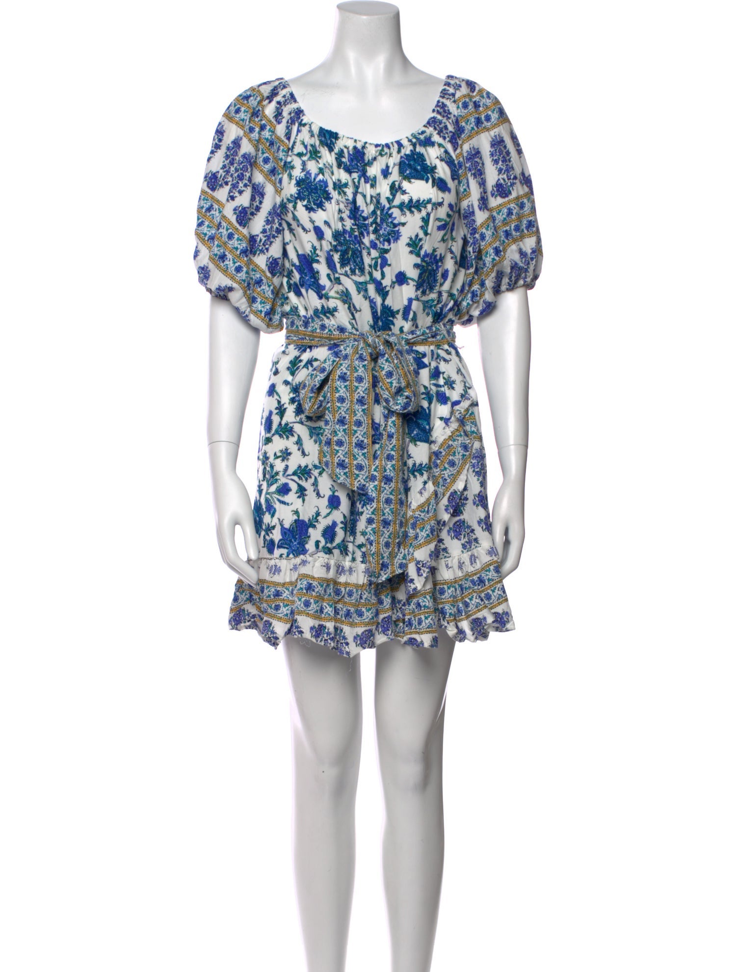 Nicole Miller Floral Print Mini Dress