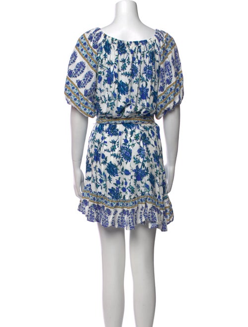 Nicole Miller Floral Print Mini Dress